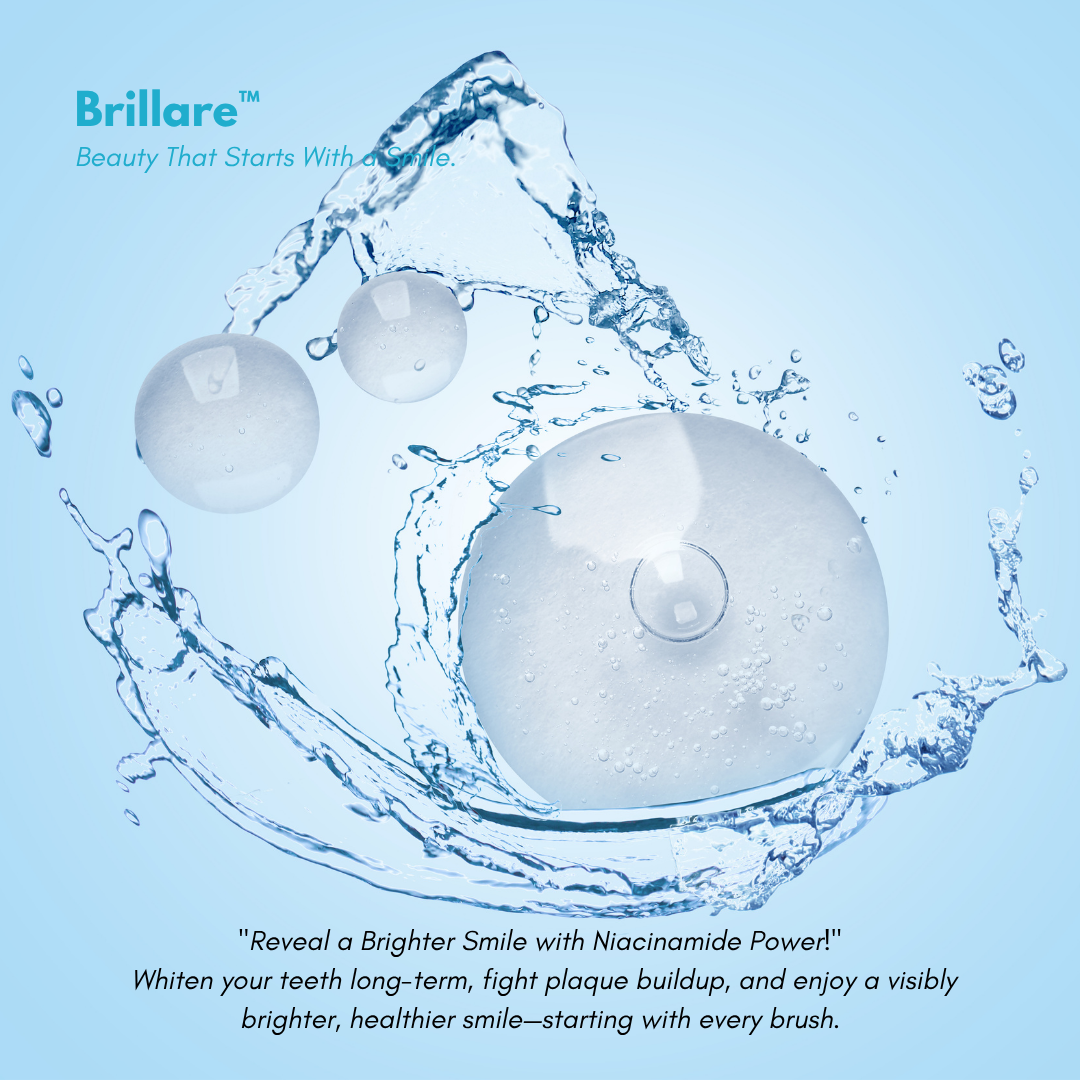 Brillare™ - Sip freely. Smile brightly.