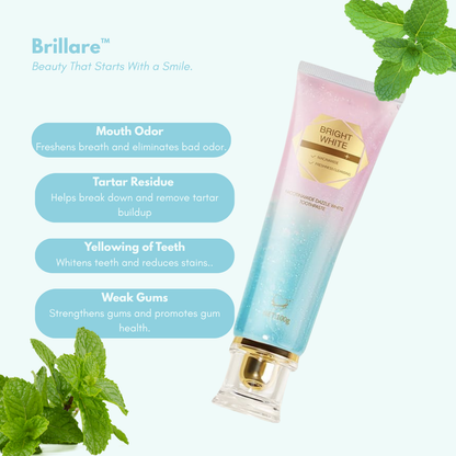 Brillare™  - Sip freely. Smile brightly.