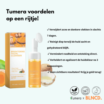 Tumera™️ Turmeric Foam Cleanser - Natural Cleanser - Remove Acne & Dark Spots